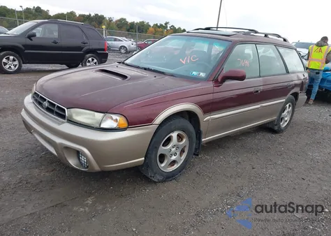 1999 Subaru Legacy 30Th Ann. Outback Ltd./Outback z USA, uszkodzony, nr VIN 4S3BG6857X7642000